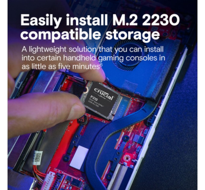 Micron Накопичувач SSD M.2 2230 1TB P310 Micron (CT1000P310SSD2)