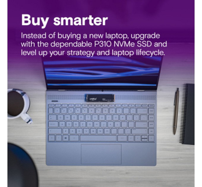 Micron Накопичувач SSD M.2 2280 2TB P310 Micron (CT2000P310SSD8)