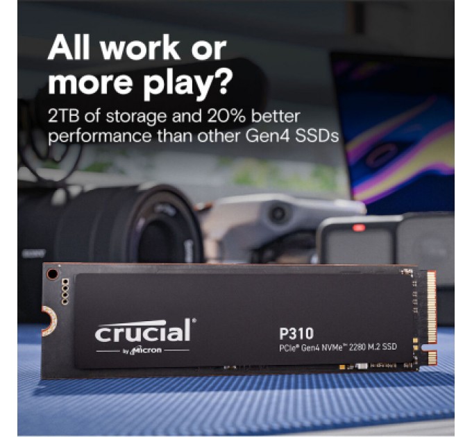 Micron Накопичувач SSD M.2 2280 500GB P310 Micron (CT500P310SSD8)