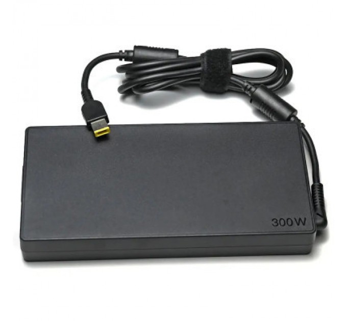 Lenovo Блок живлення до ноутбуку Lenovo 300W 20V, 15A, роз'єм прямокутний, Flat-корпус (ADL300SDC3A / A40388)