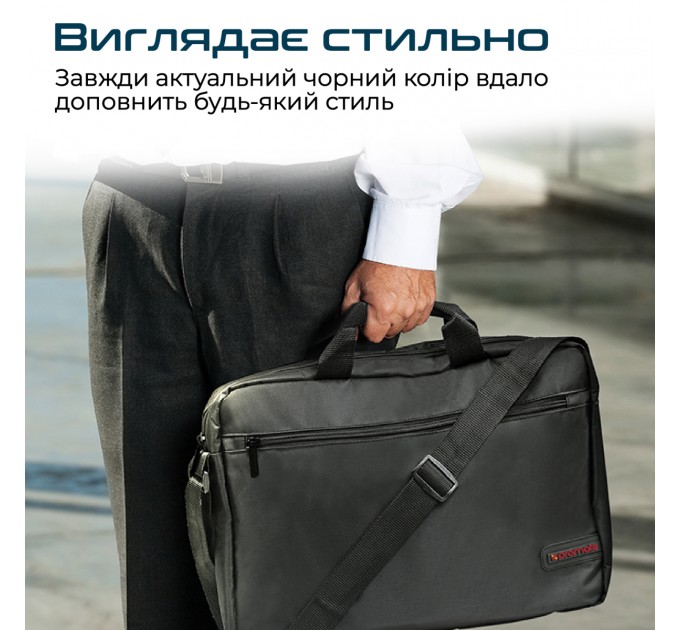 Promate Сумка для ноутбука Promate Gear-MB Black