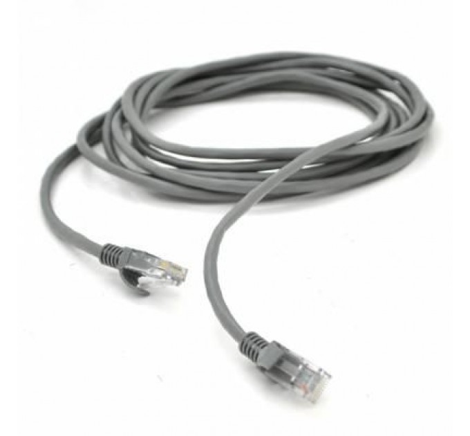 Ritar Патч-корд 25м, RJ-45, Cat.5e, CU, мідь, сірий Ritar (PCR-CU/25G / 05203)