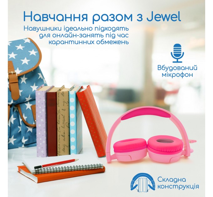 Promate Гарнітура Promate Jewel Bubblegum