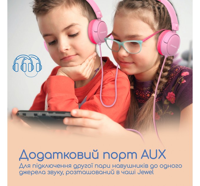 Promate Гарнітура Promate Jewel Bubblegum