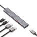 Promate Концентратор USB Type-C Promate LiteHub-Pro 4 in 1 Grey (litehub-pro)