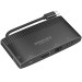 Promate Концентратор USB Type-C Promate MediaHub-C6 6 in 1 Black (mediahub-c6.black)