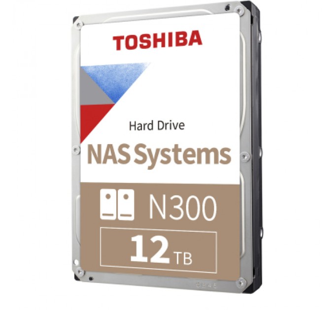 Toshiba Жорсткий диск 3.5" 12TB N300 Toshiba (HDWG51CUZSVA)