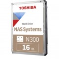 Toshiba Жорсткий диск 3.5" 16TB N300 Toshiba (HDWG51GUZSVA)