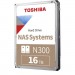 Toshiba Жорсткий диск 3.5" 16TB N300 Toshiba (HDWG51GUZSVA)