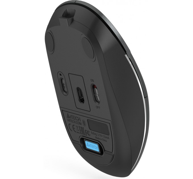 A4Tech Миша бездротова A4Tech Fstyler FB26CS Air2 Smoky Grey