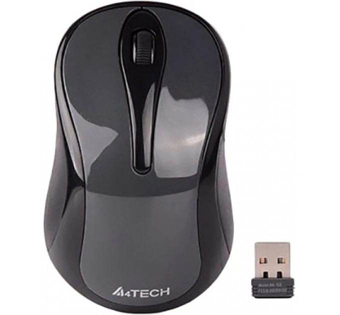 A4Tech Миша бездротова A4Tech G3-280NS Glossy Grey