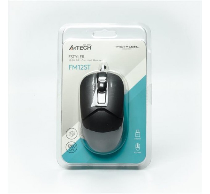 A4Tech Миша A4Tech Fstyler FM12ST Black