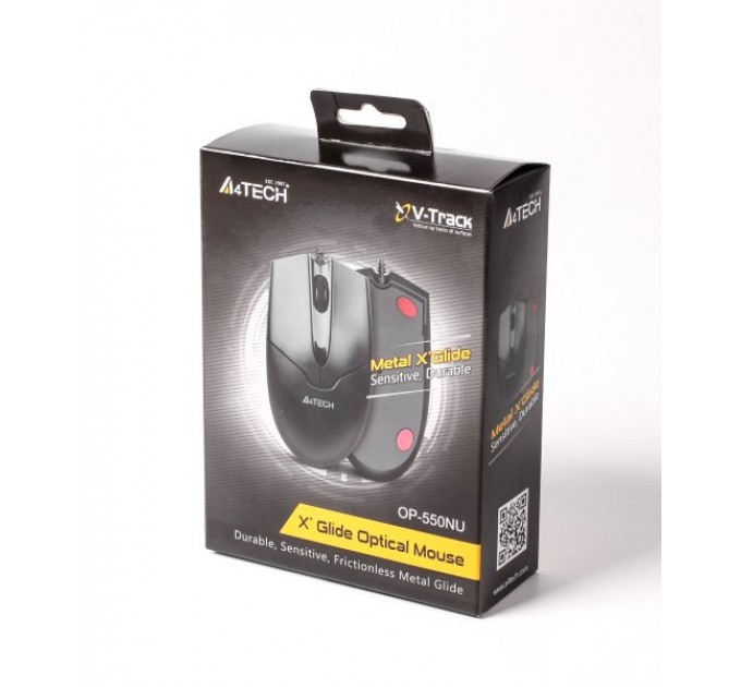 A4Tech Миша A4Tech OP-550NU Black USB V-Track