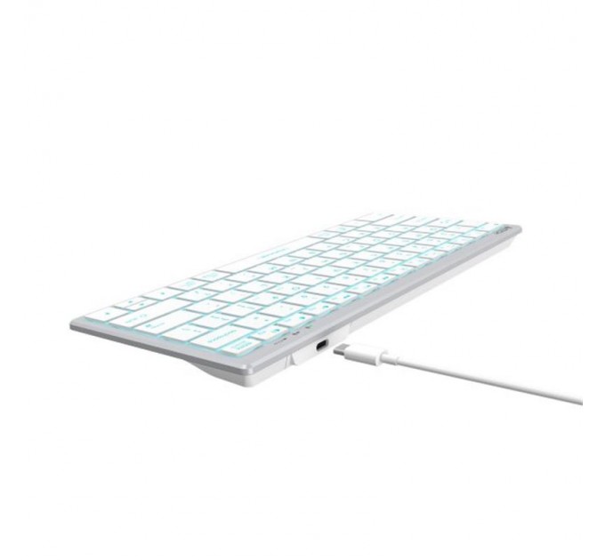 A4Tech Клавіатура A4Tech Fstyler FX61 White