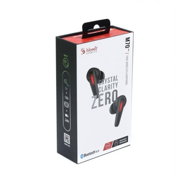 A4Tech Bluetooth-гарнітура A4Tech Bloody M70 Black+Red