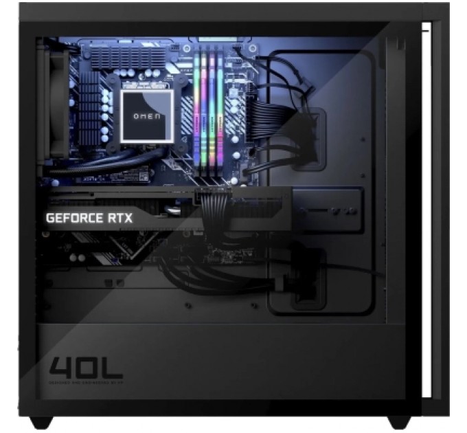 HP Комп'ютер HP OMEN 40L GT21-2002ua / i9-14900K, 64, SSD2Tb, RTX 4080 Spr 16GB, K&M, WiFi (B22CVEA)