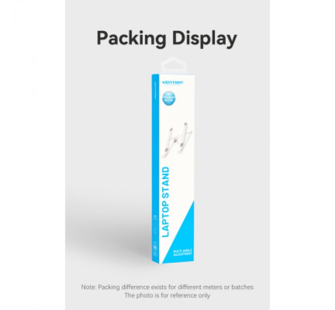 Vention Підставка до ноутбука Vention Laptop X-type Stand White ABS 83-170мм (KDNW0)