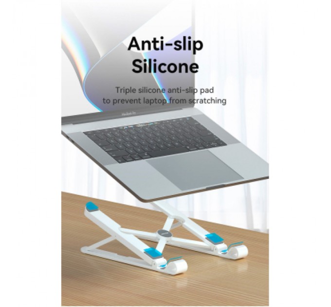Vention Підставка до ноутбука Vention Laptop X-type Stand White ABS 83-170мм (KDNW0)