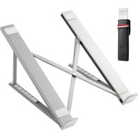 Підставка до ноутбука Vention Foldable 90-136mm Laptop up 15.6" stand silver (H055-SL)