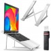 Vention Підставка до ноутбука Vention Foldable 90-136mm Laptop up 15.6" stand silver (H055-SL)