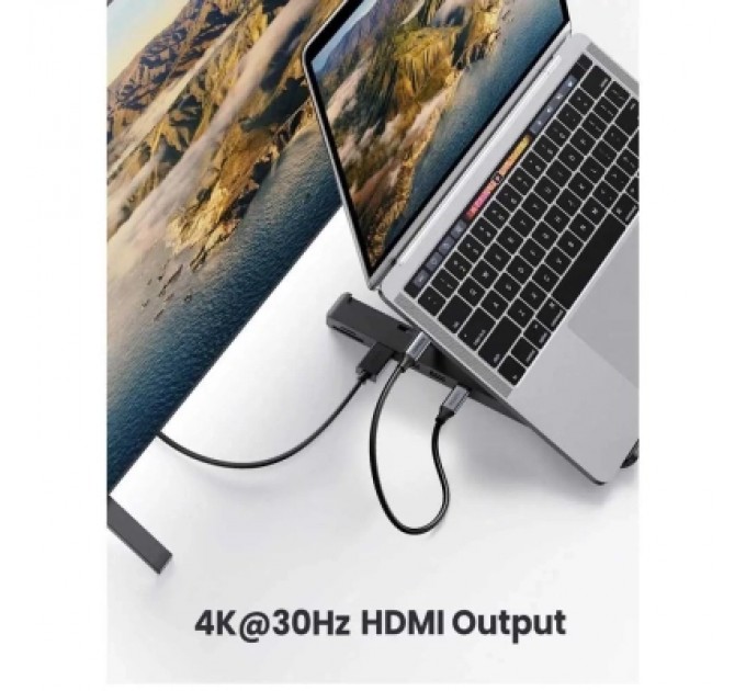 Ugreen Підставка до ноутбука Ugreen X-Kit HUB Type C-->2xUSB 3.2 Gen1 (80551)