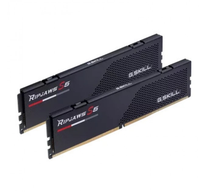 G.Skill Модуль пам'яті для комп'ютера DDR5 48GB (2x24GB) 6000 MHz Ripjaws S5 G.Skill (F5-6400J3239F48GX2-RS5K)