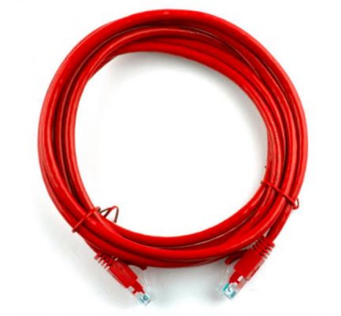 Ritar Патч-корд 30м, RJ-45, Cat.5e, CU, мідь, червоний Ritar (PCR-CU/30Rd / 04307)