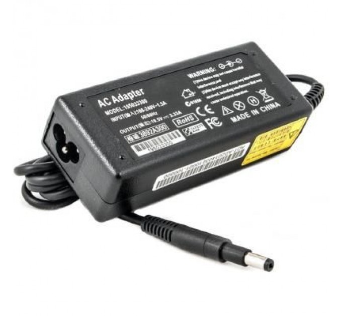 PowerPlant Блок живлення до ноутбуку PowerPlant HP 220V, 65W, 19.5V, 4.74A (4.8*1.7mm) (HP65G4817)