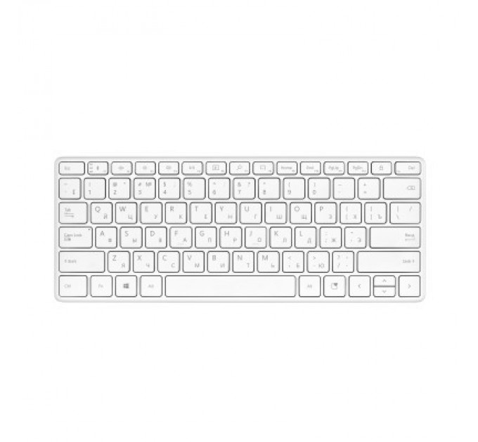 Microsoft Клавіатура Microsoft Designer Compact Bluetooth Glacier White (21Y-00041)