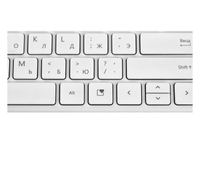 Microsoft Клавіатура Microsoft Designer Compact Bluetooth Glacier White (21Y-00041)