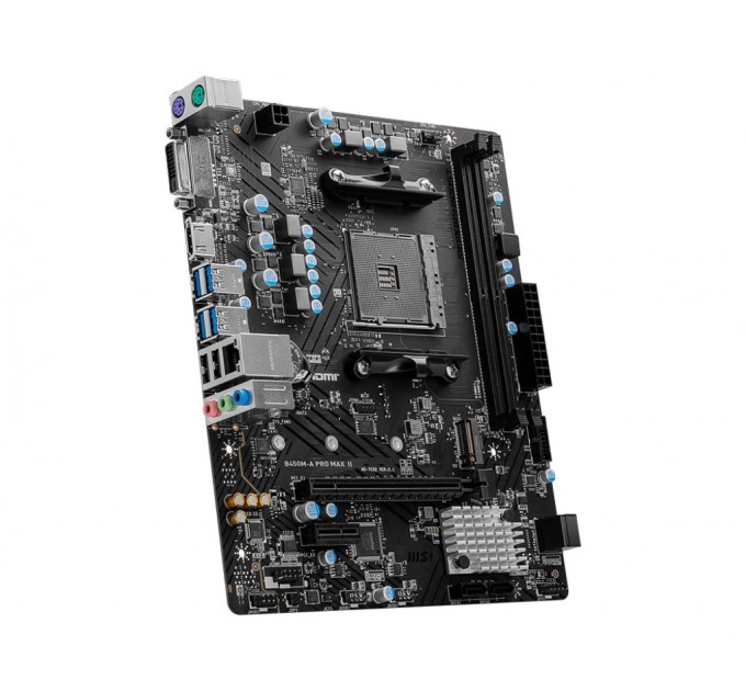 MSI Материнська плата MSI B450M-A Pro Max II Socket AM4