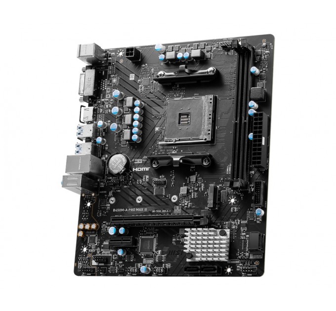 MSI Материнська плата MSI B450M-A Pro Max II Socket AM4