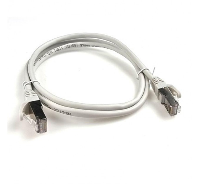 Eserver Патч-корд FTP EServer (FTP CORD-1M-GRY) RJ45, Cat.5e, 1 м, сірий