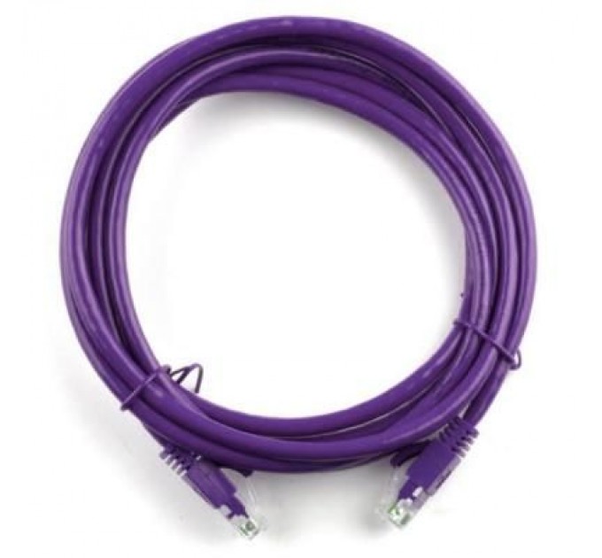 Ritar Патч-корд 30м, RJ-45, Cat.5e, CU, мідь, фіолетовий Ritar (PCR-CU/30Pe / 04306)