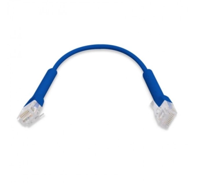 Ubiquiti Патч-корд Ubiquiti U-Cable-Patch-0.3M-RJ45-BL