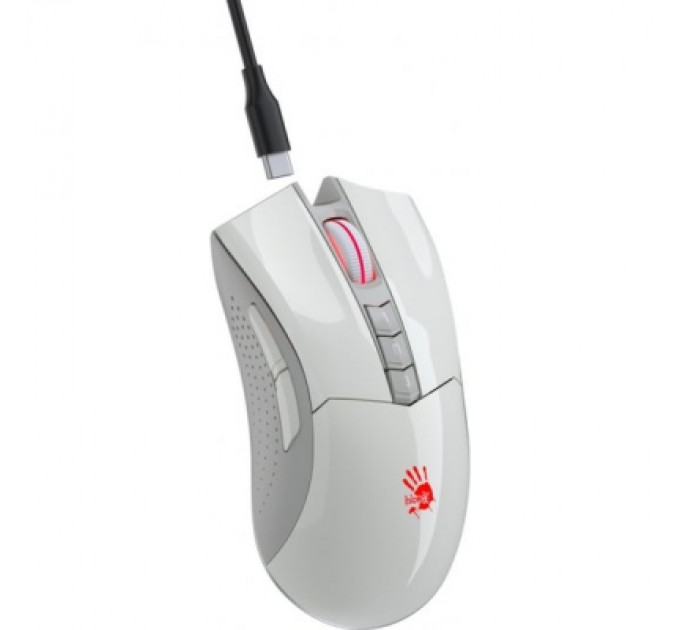 A4Tech Мишка A4Tech Bloody R90 Plus Wireless Greyish White (4711421001731)