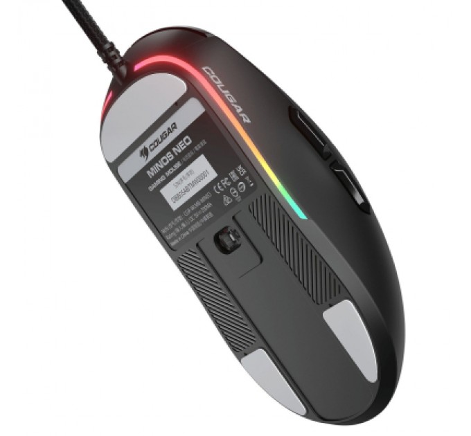 Cougar Мишка Cougar Minos Neo RGB USB Black (Minos Neo Black)