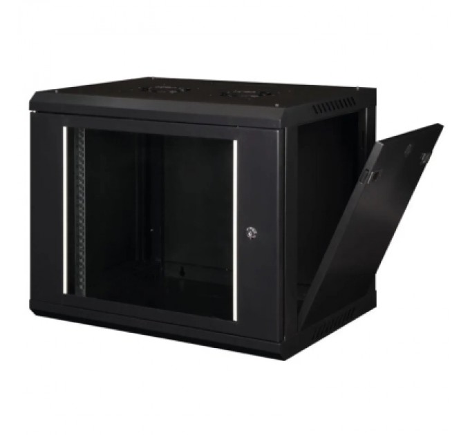 Hypernet Шафа настінна Hypernet 15U 19" 600x600 ProLine (PL-WMNC66-15U-BLACK)