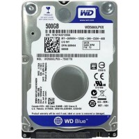 Накопичувач HDD 2.5" SATA  500GB WD, 8Mb, 5400rpm (WD5000LPVX) Ref