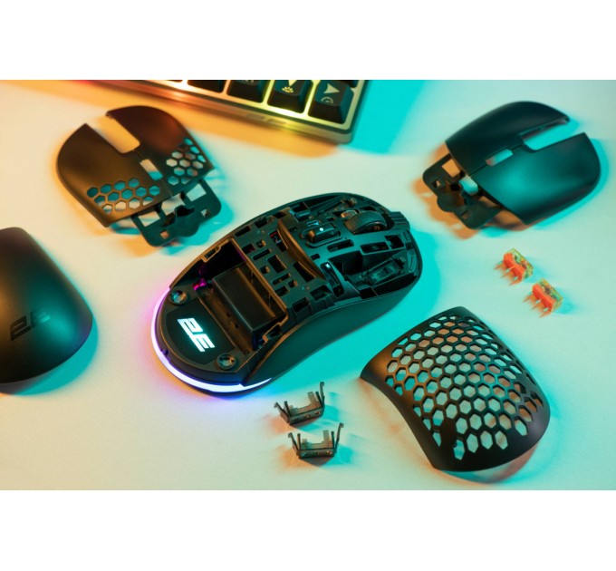 2E Миша бездротова 2E Gaming HyperDrive Pro WL Black (2E-MGHDPR-WL-BK)