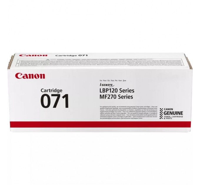 Canon Картридж Canon 071 MF272/MF275/LBP122 Black (5645C002)