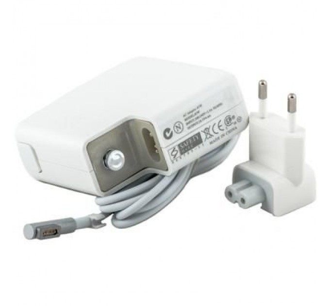 PowerPlant Блок живлення до ноутбуку PowerPlant APPLE 220V, 18.5V 85W 4.6A (Magnet tip) (AP85EMAG)