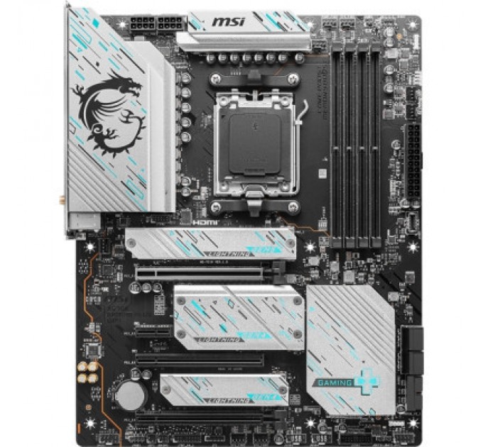 MSI Материнська плата MSI X670E GAMING PLUS WIFI