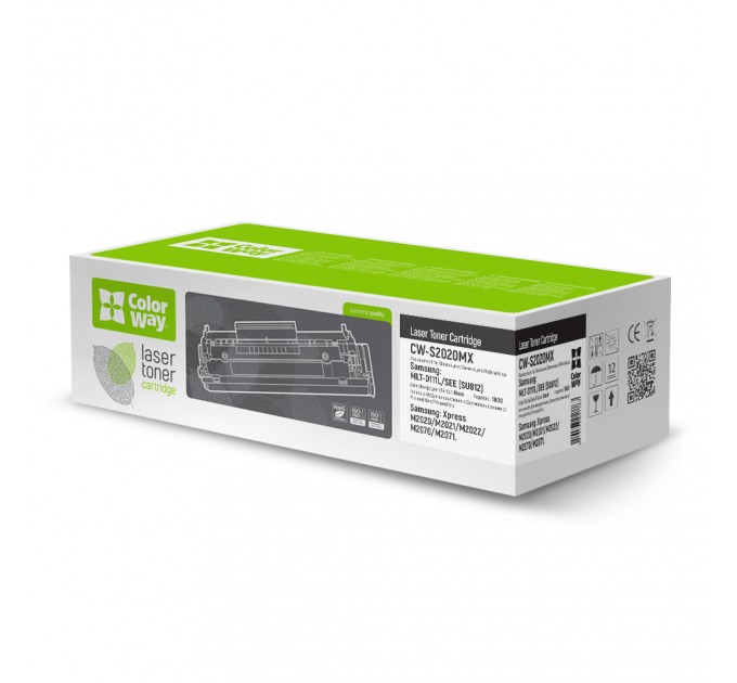 ColorWay Картридж CW (CW-S2020MX) Samsung SL-M2020/2020W/2070 (MLT-D111S) (max)