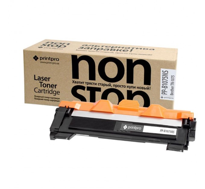 PrintProNS Картридж PrintPro NonStop (PP-B1075NS) Brother HL-1112R/DCP-1510/MF-1810 (TN1075)