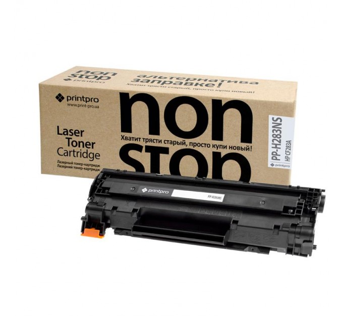 PrintProNS Картридж PrintPro NonStop (PP-H283NS) HP LJ Pro M125nw/M127fn/M127fw (CF283A)