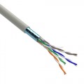 Одескабель Патч-кабель FTP OK-Net КГПВЭ-ВП (100) кат.5е, 4х2хAWG26/7, бухта 305м (7932026)