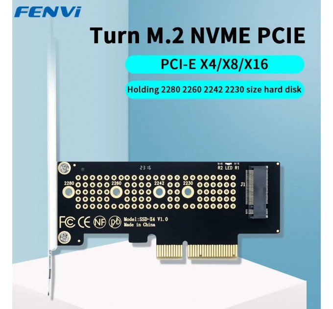 Fenvi Плата-адаптер Fenvi SSD-X4