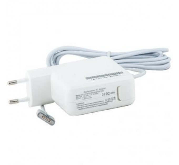 PowerPlant Блок живлення до ноутбуку PowerPlant APPLE 220V, 45W: 14.85V 3.05A (MagSafe 2) (AP45KMAG2)