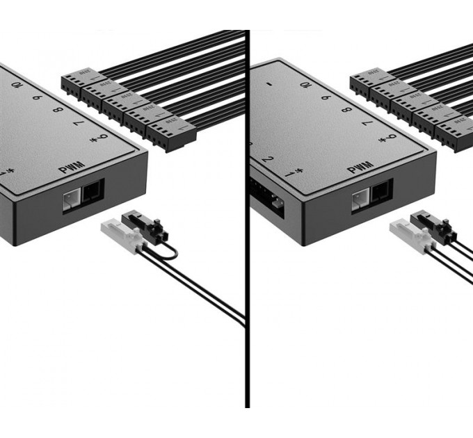ID-Cooling Хаб для вентиляторів ID-Cooling FH-10 PWM